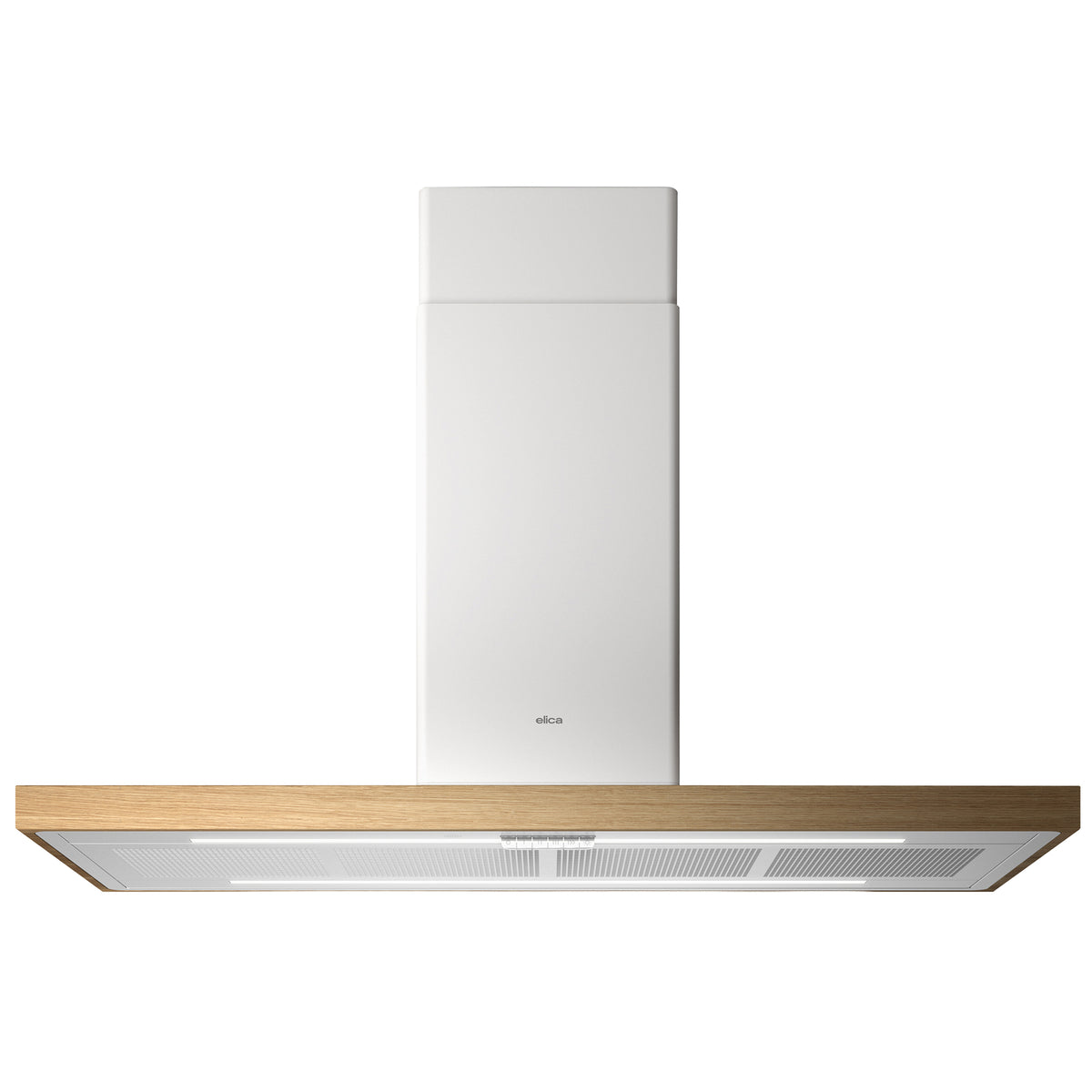 Elica 120cm Bio Island Wall Mounted Hood | BIOISLAND120USB | White