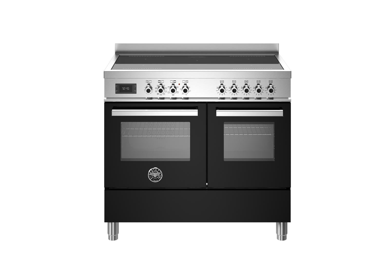 Bertazzoni 100cm Professional Series Freestanding Electric Range Cooker | PRO105I2ENET | Nero