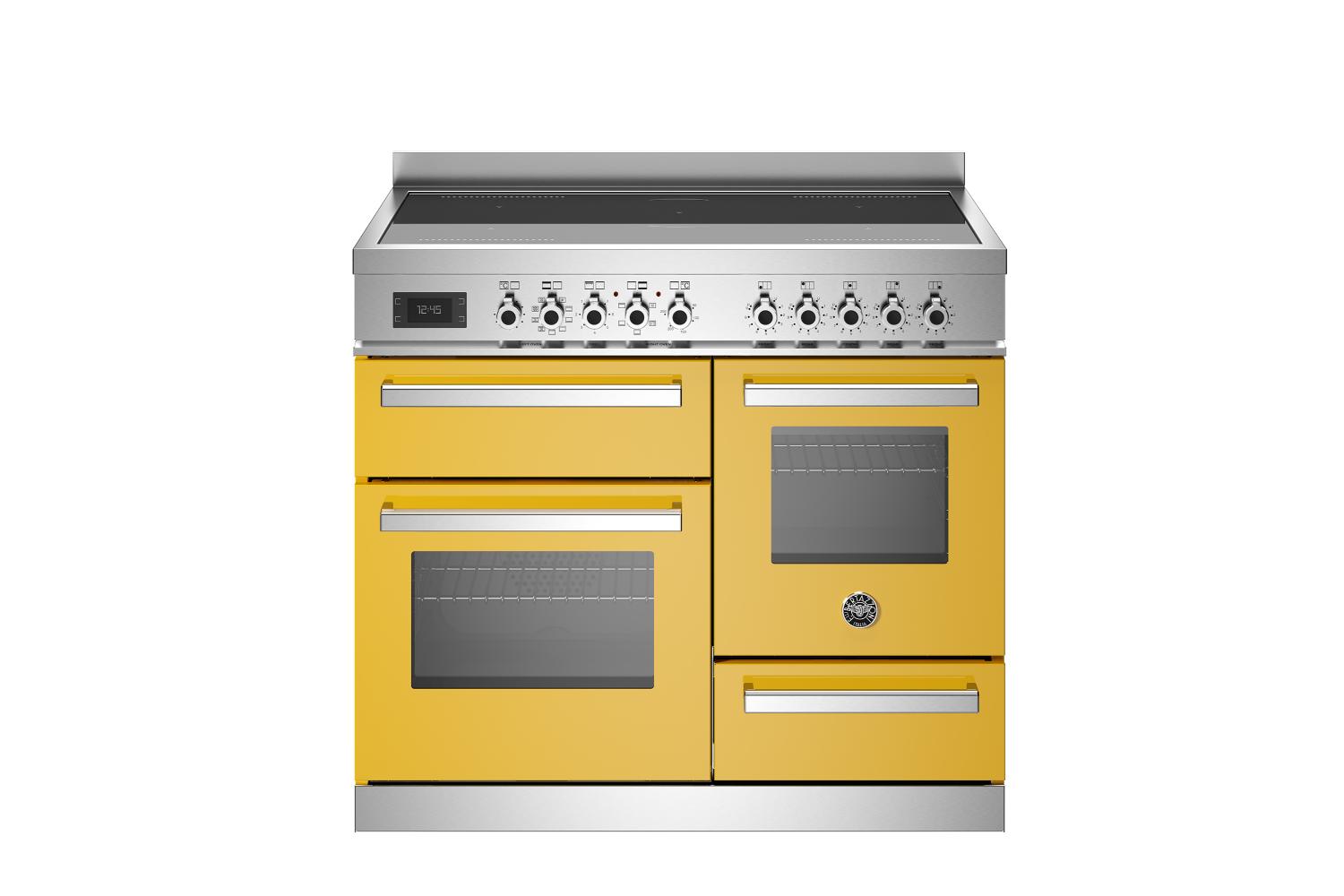 Bertazzoni 100cm Professional Series Freestanding Electric Range Cooker | PRO105I3EGIT | Yellow