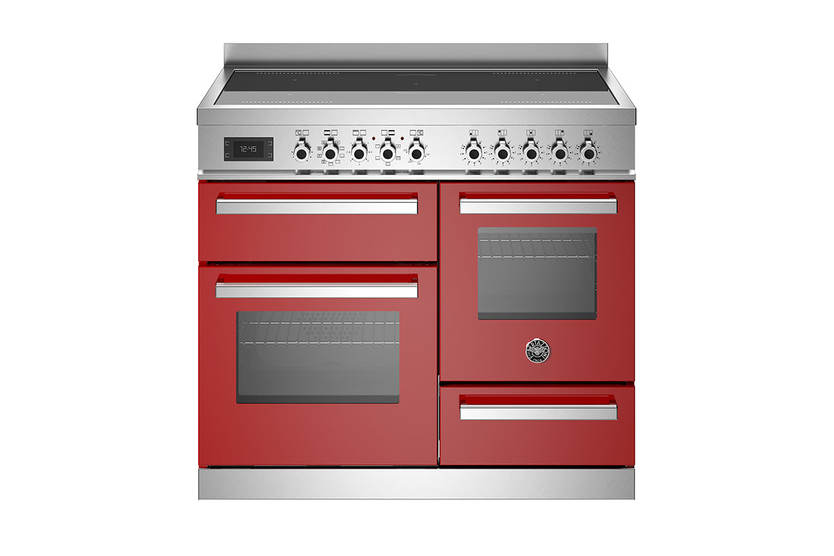 Bertazzoni Professional Series 100cm Electric Range Cooker | PRO105I3EROT2 | Red