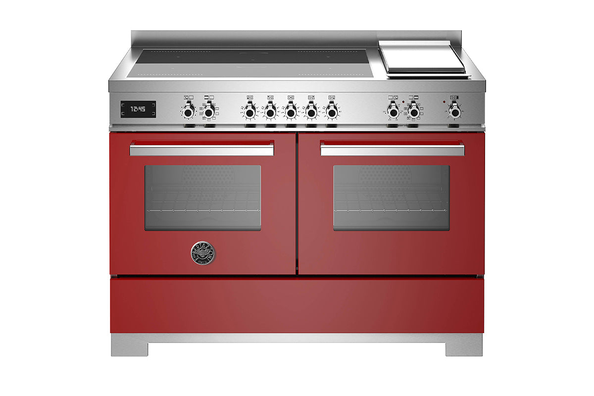 Bertazzoni Professional Series 120cm Electric Range Cooker | PRO125I2EROT2 | Red
