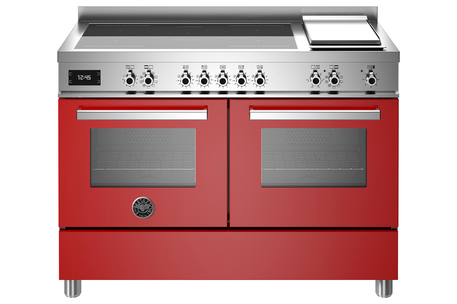 Bertazzoni 120cm Professional Series Freestanding Electric Range Cooker | PRO125I2EROT | Rosso