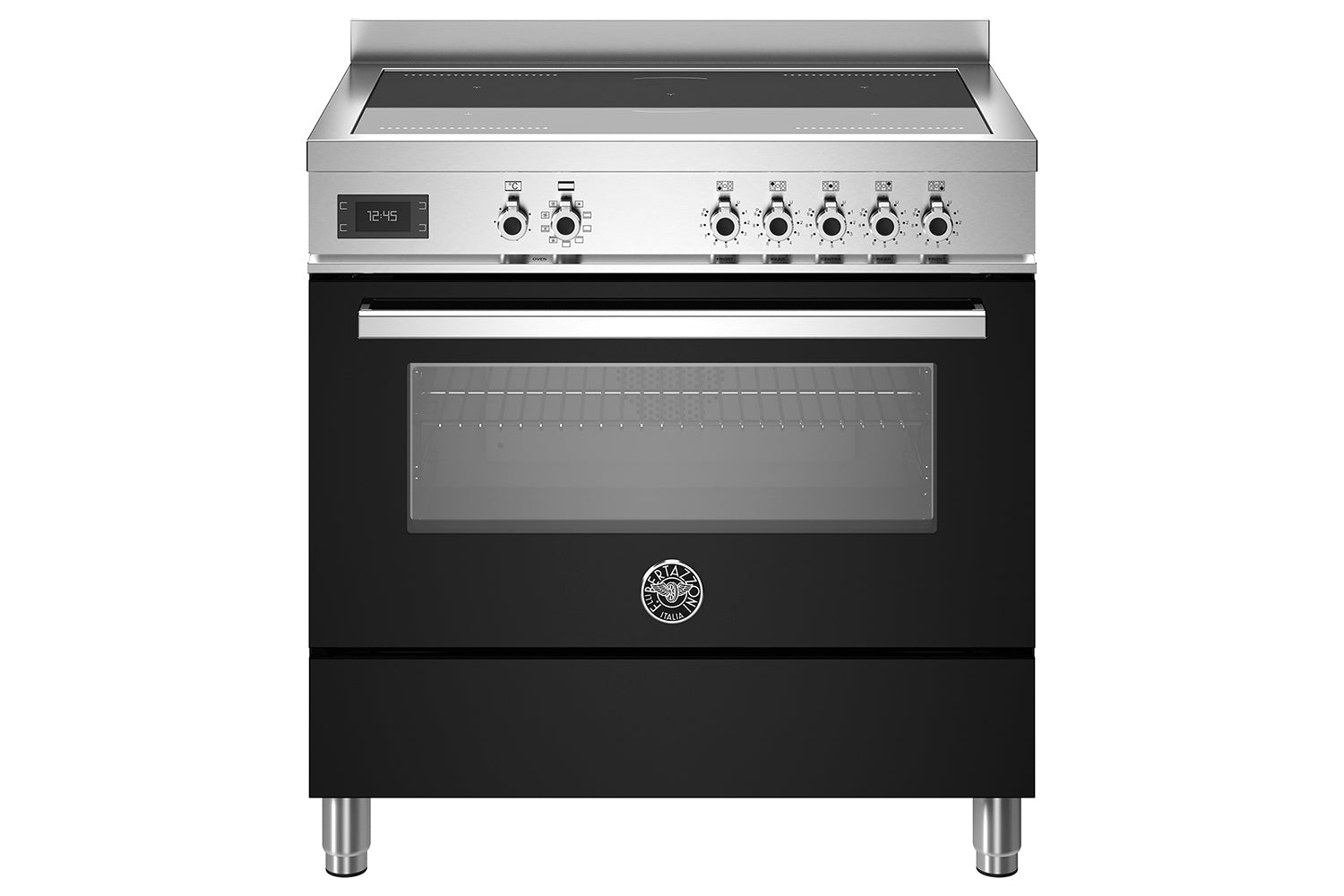 Bertazzoni 90cm Professional Series Freestanding Electric Range Cooker | PRO95I1ENET | Black