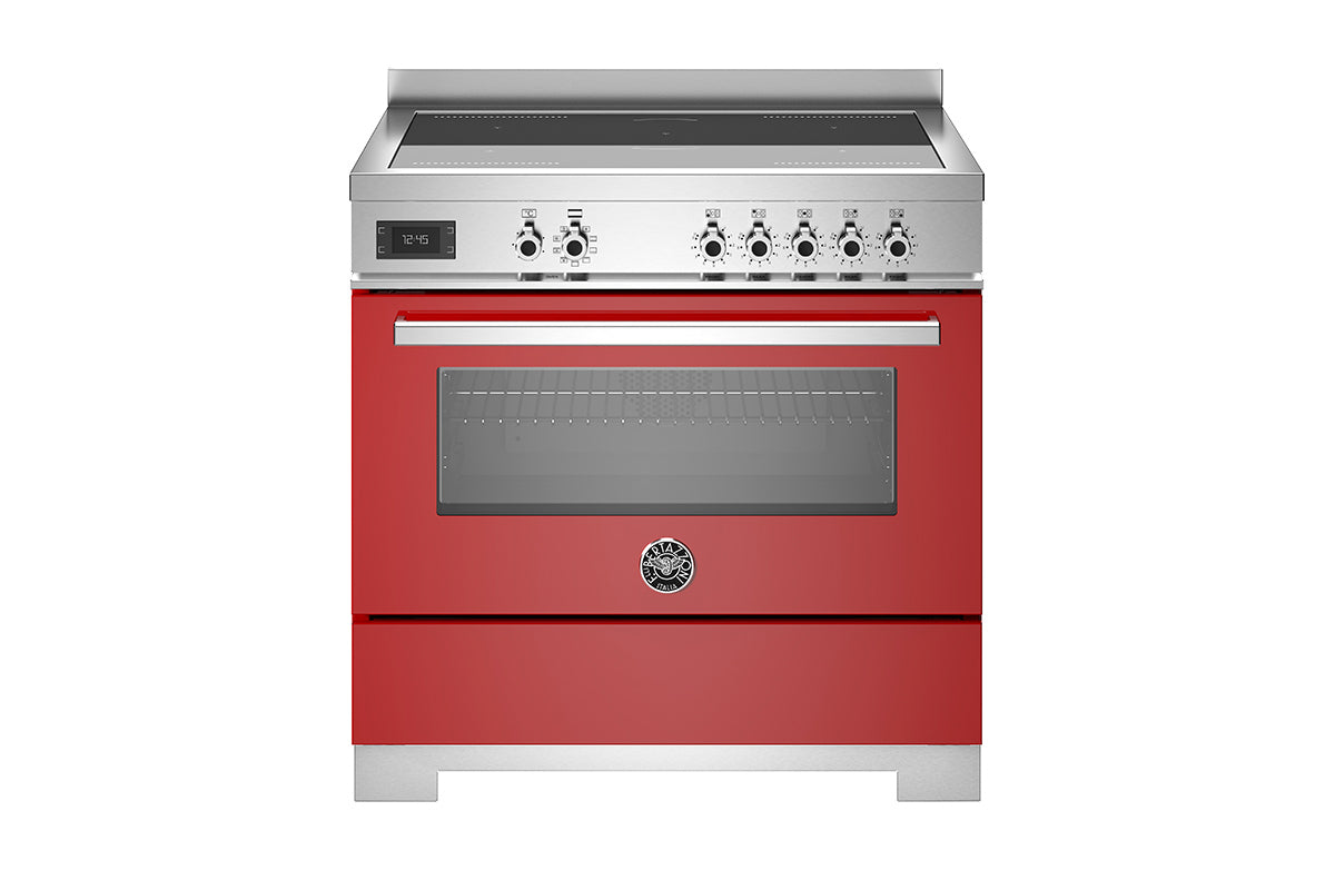 Bertazzoni Professional Series 90cm Electric Range Cooker | PRO95I1EROT2 | Red