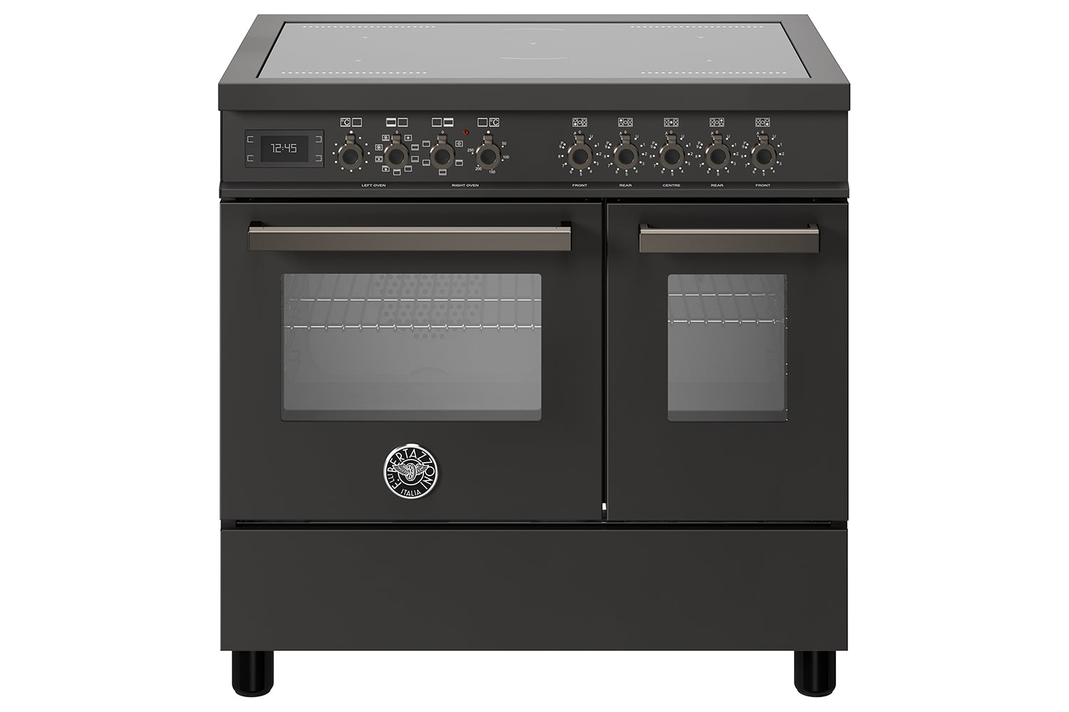 Bertazzoni 90cm Professional Series Freestanding Electric Range Cooker | PRO95I2ECAT | Carbonio