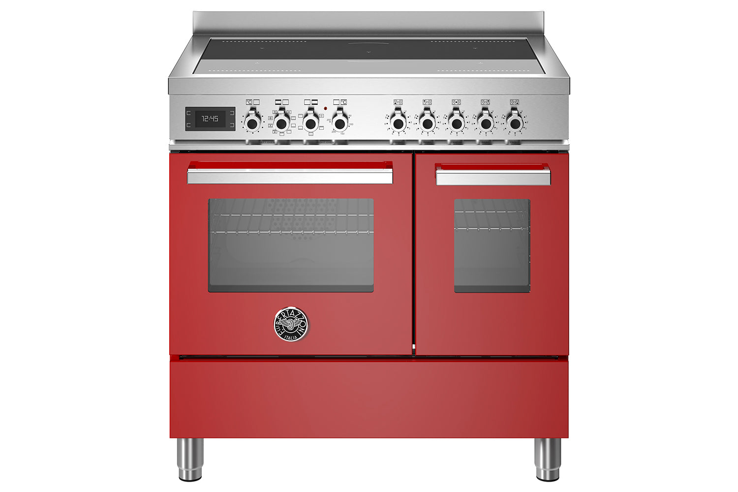 Bertazzoni 90cm Professional Series Freestanding Electric Range Cooker | PRO95I2EROT | Red