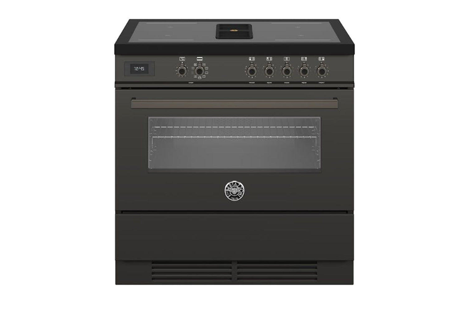 Bertazzoni Professional Series 90cm Freestanding Electric Range Cooker | PROCH94I1ECAT | Carbonio