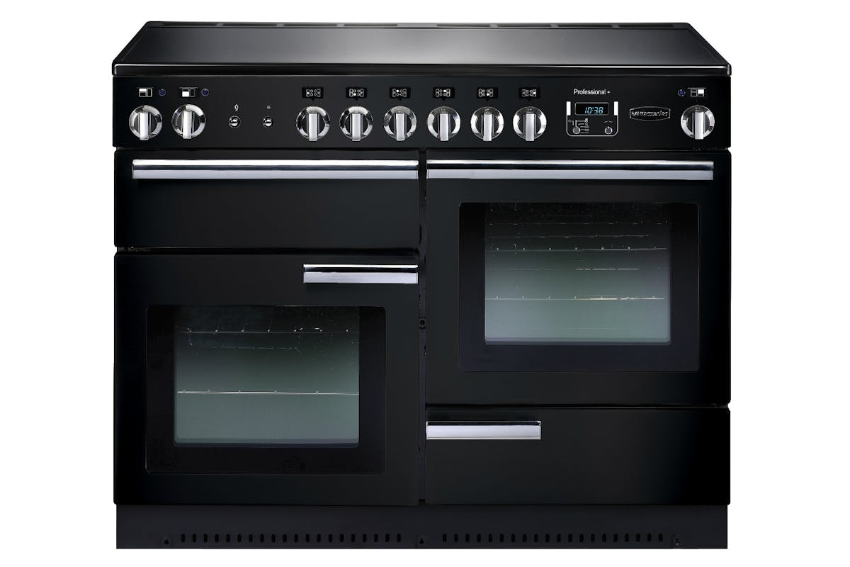 rangemaster pro plus 110cm range cooker gloss black