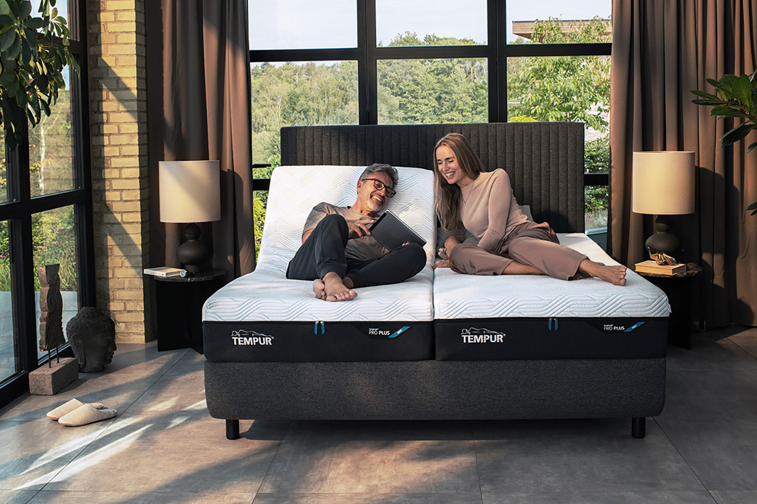 Tempur | Pro Luxe SmartCool Firm Mattress | Split King | 2ft6