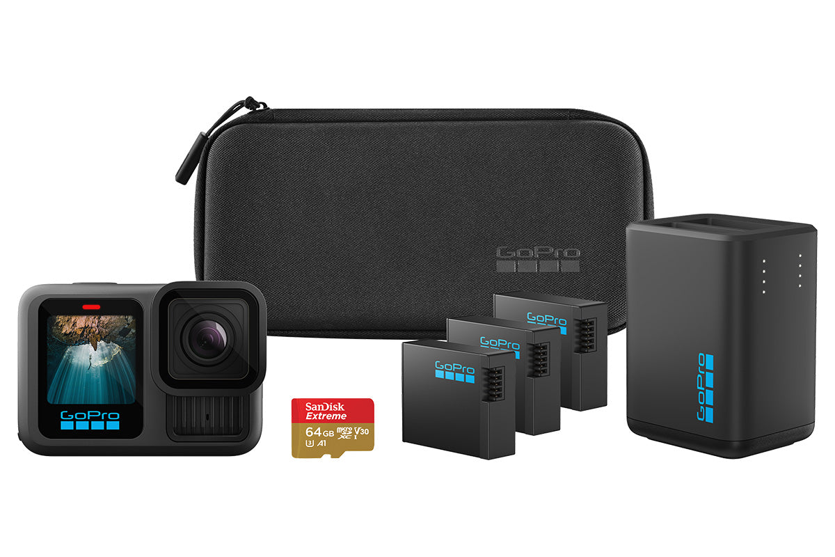 GoPro Hero 13 Extended Power Camera Bundle | Black
