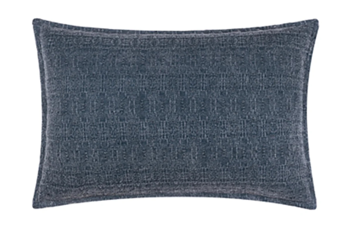 Yard | Ramas Polyester Cushion | Indigo | 40 x 60 cm