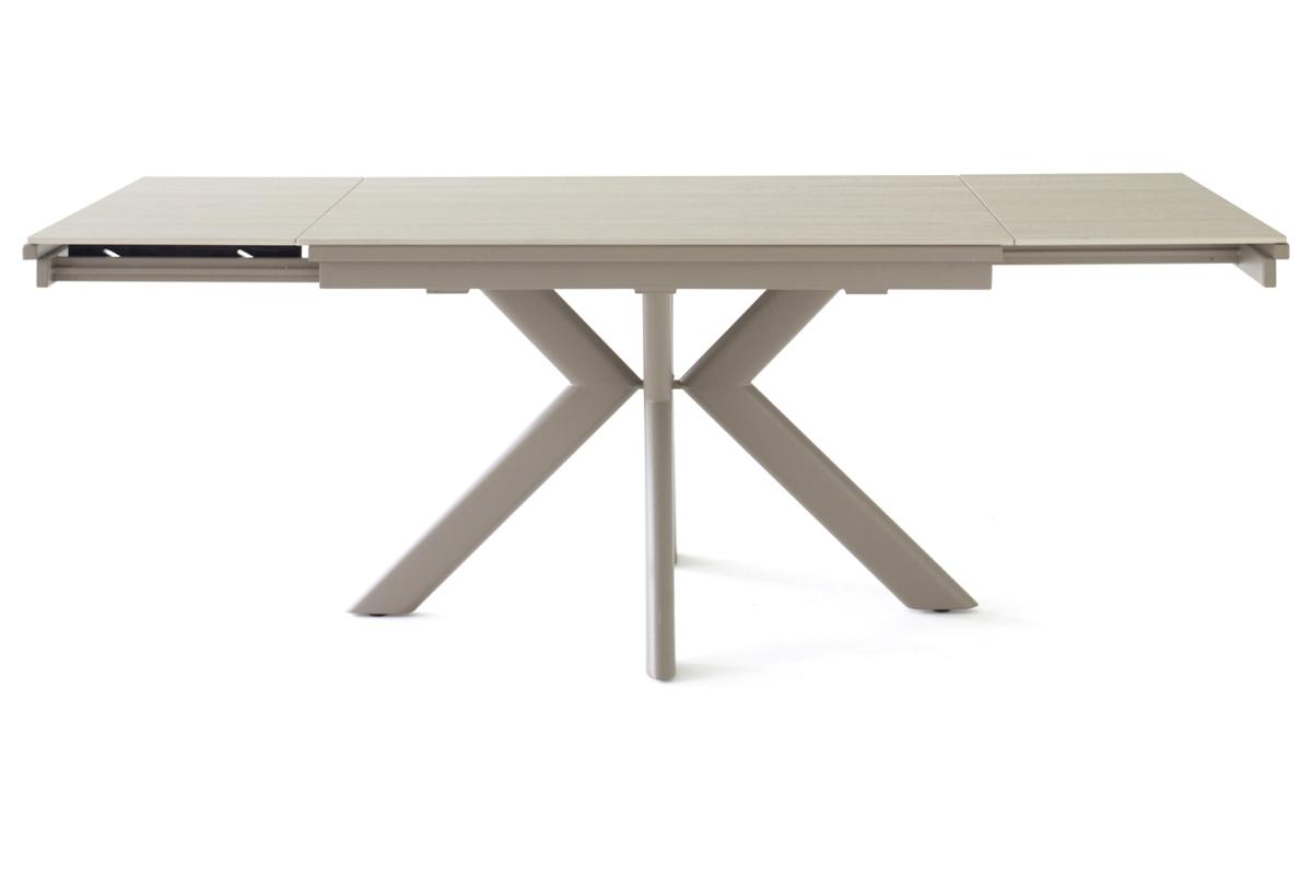 Lucy Rectangular Extending Dining Table | 120 - 210 cm | Beige