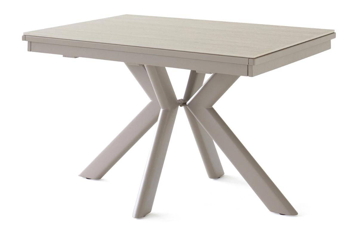 Lucy Rectangular Extending Dining Table | 120 - 210 cm | Beige