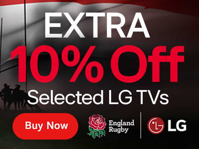 Extra 10% off selected LG TVs.
