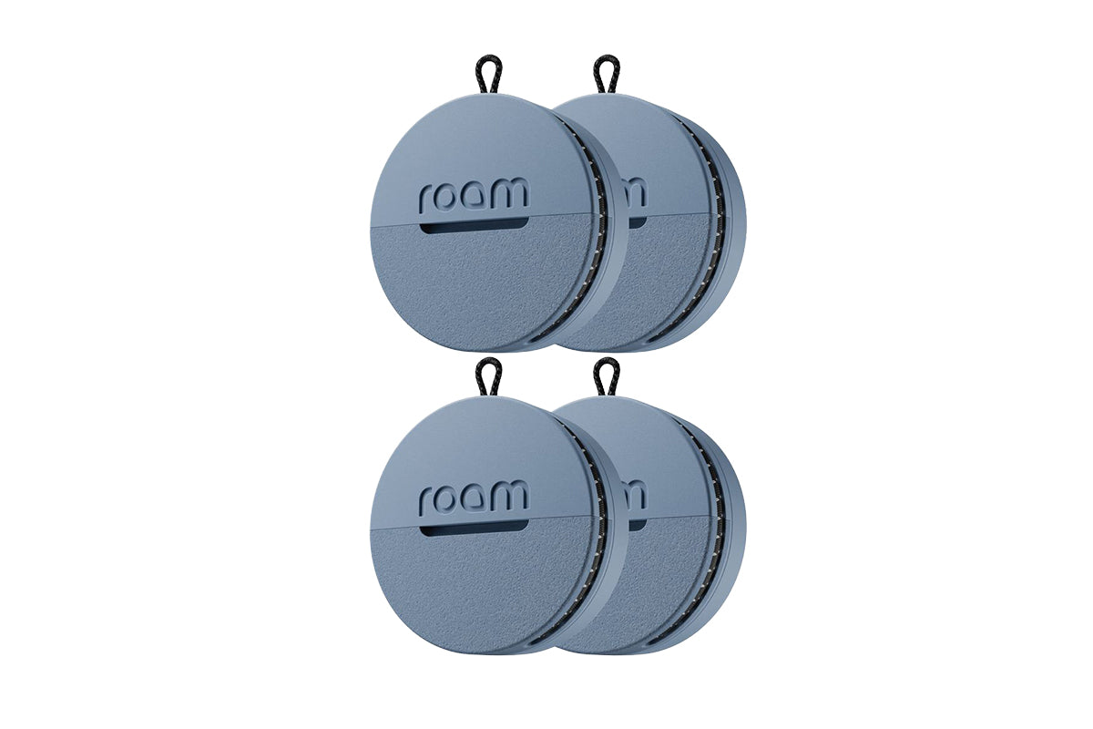 Roam Tracker | Smart Tag | Blue | Pack Of 4