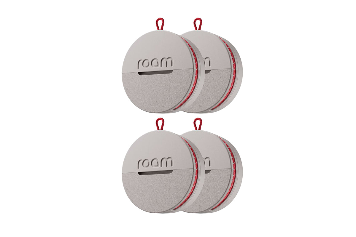 Roam Tracker | Smart Tag | Grey | Pack Of 4