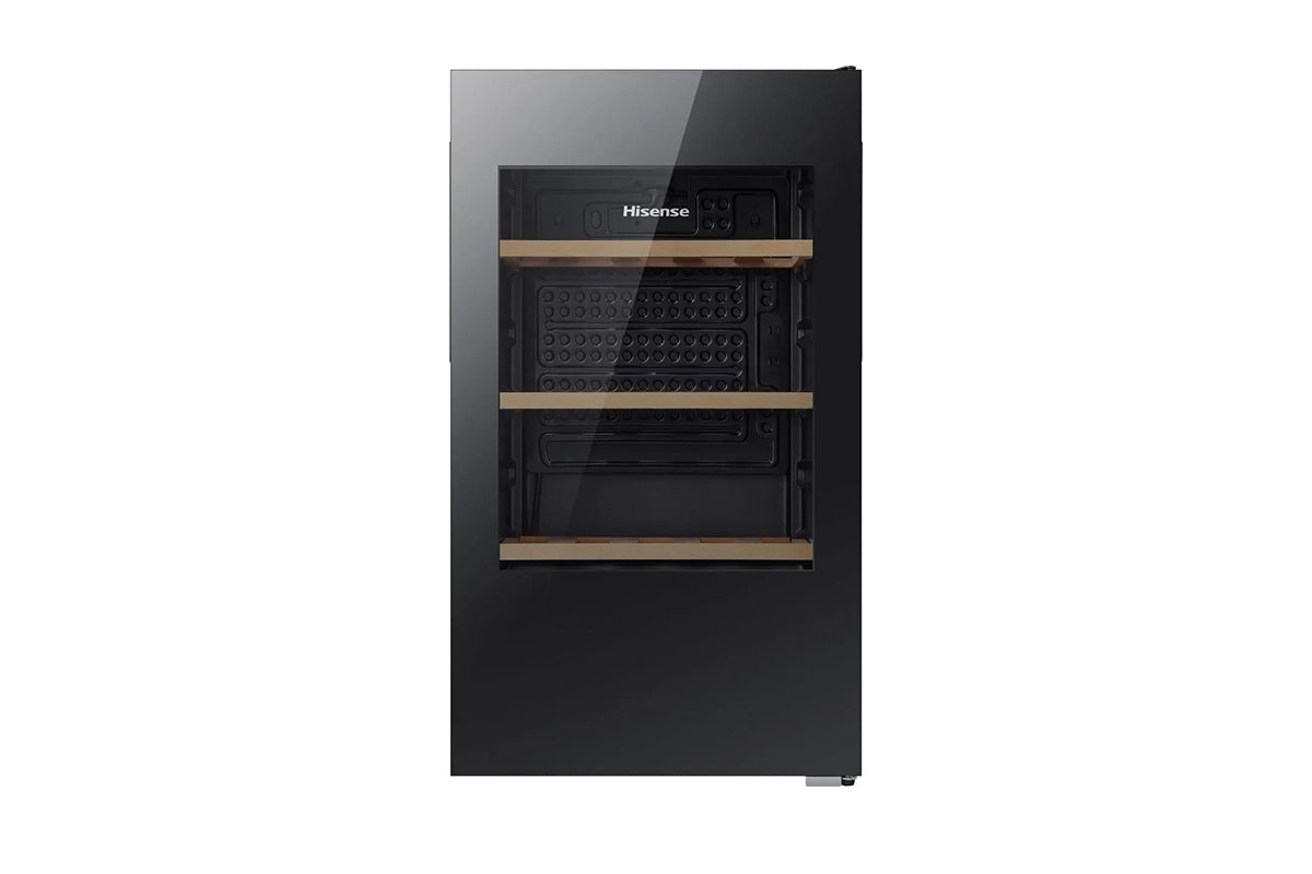 Hisense 30 Bottles Freestanding Wine Cooler | RW12D4NWG0 | Black