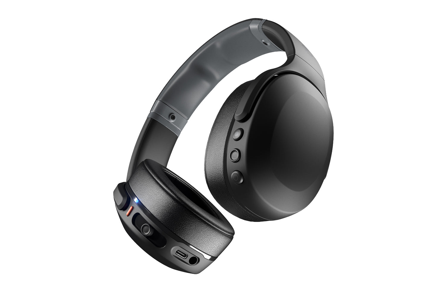 Skullcandy Crusher Evo Sensory Bass Headphones with Personal Sound | True Black