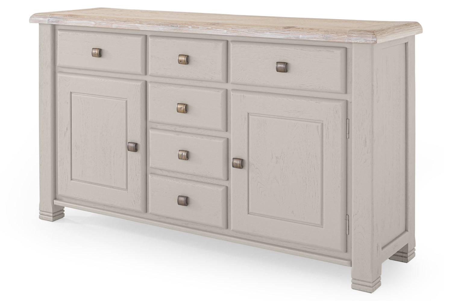 Savannah Sideboard | 6 Drawers | 160 Cm | Oak| Colour Options
