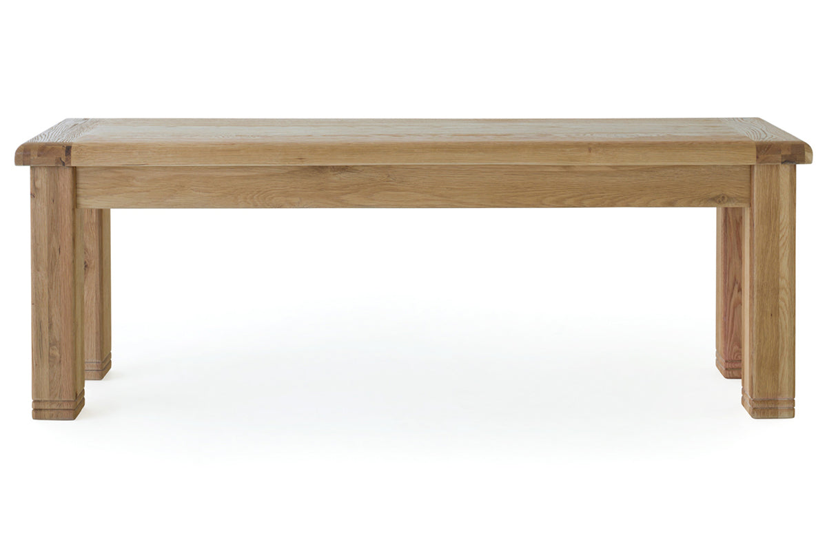 Savannah Dining Bench | 140 cms | Oak | Large | Natural