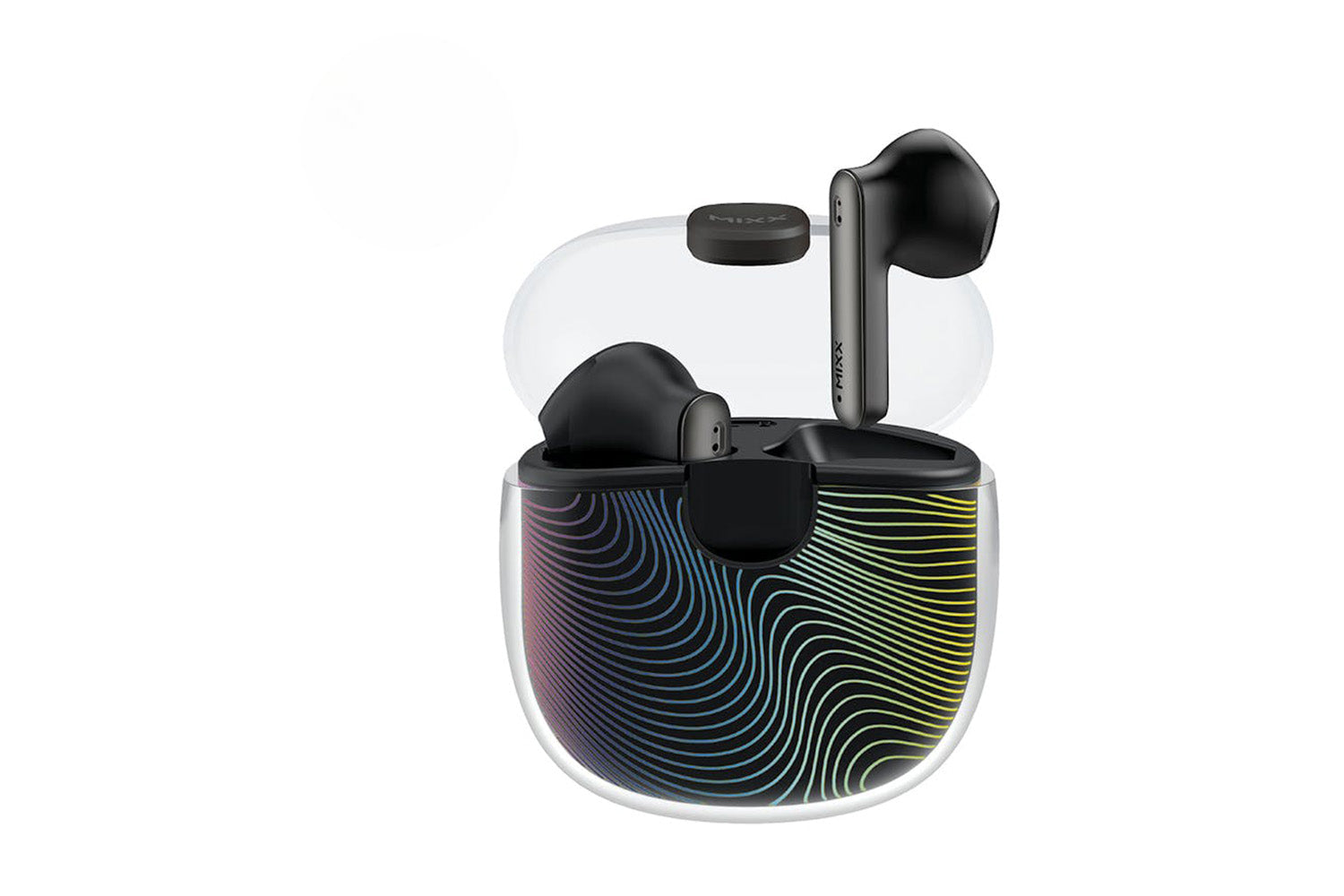 Mixx Streambuds Colourchroma 2 Wireless Earbuds | Black