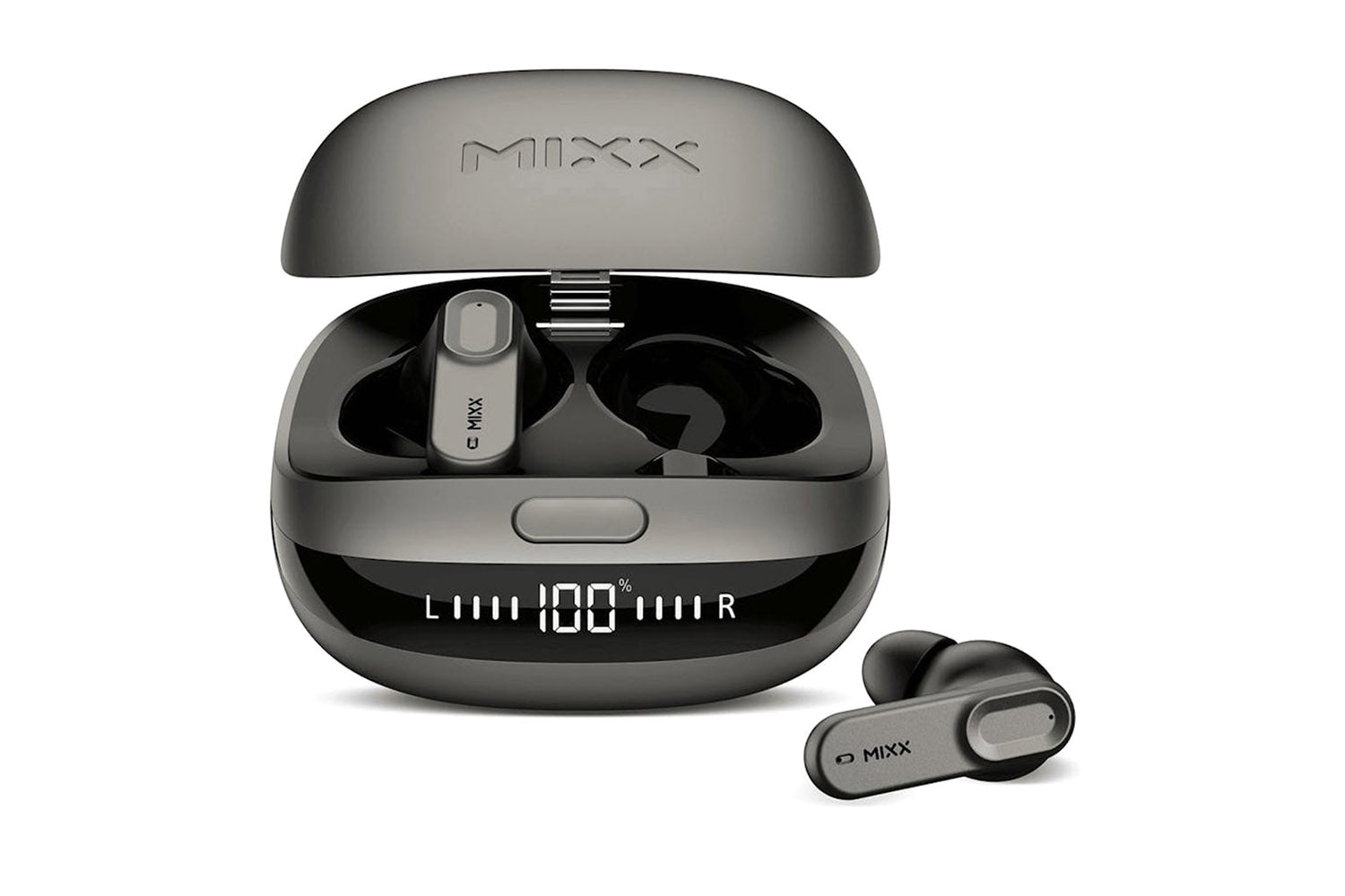 Mixx Streambuds Ultra In-Ear Wireless Noise Cancelling Earbuds | Black