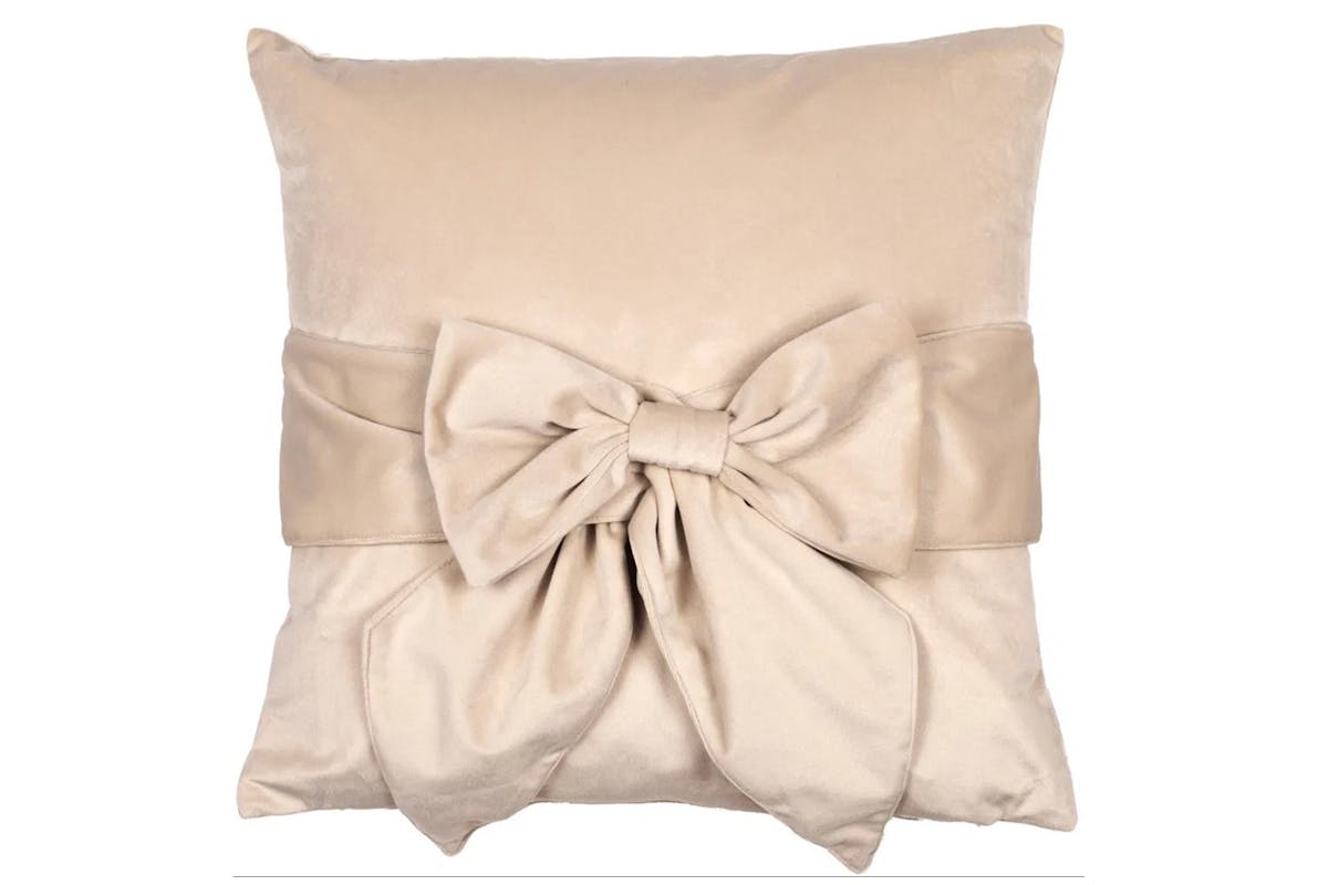 Paul Moneypenny | Tied Up Cushion | Cream | 45 x 45 cm