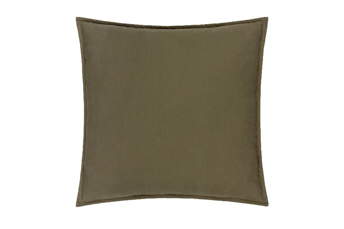 Yard | Slub Cotton Cushion |  Lichen | 50 x 50 cm