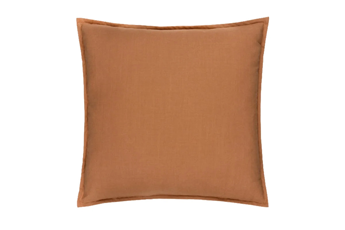 Yard | Slub Cotton Cushion | Toffee | 50 x 50 cm