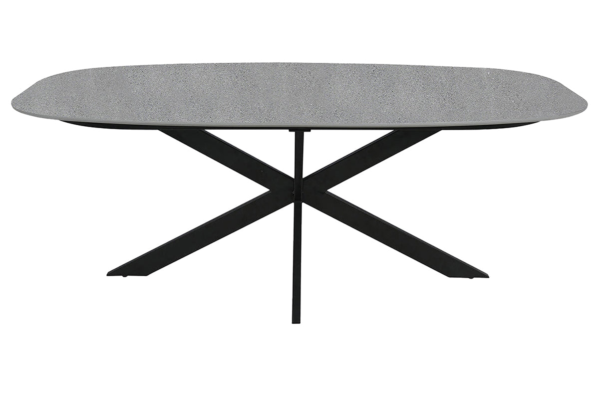 Sadie Oval Dining Table | 100 cm | Grey