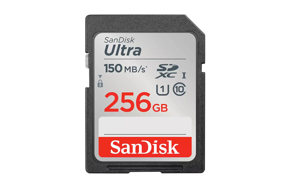 SanDisk Ultra SDHC UHS-I and SDXC UHS-I Memory Card | 256GB