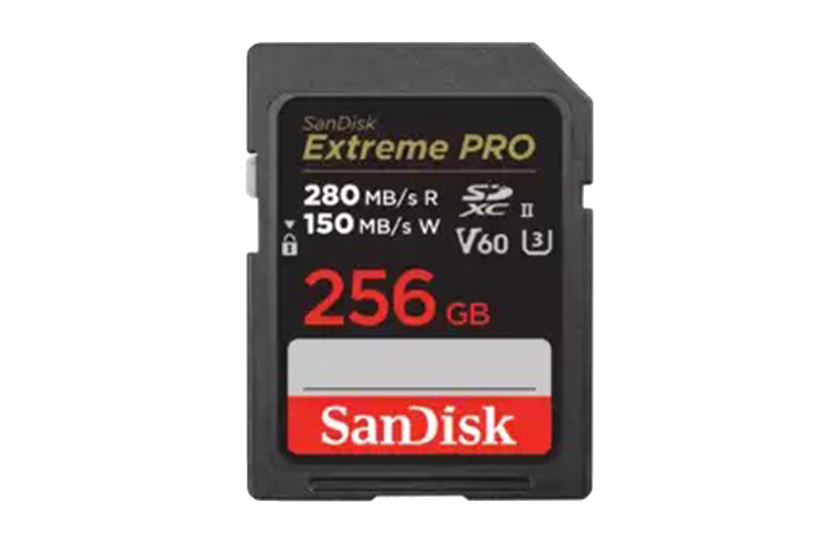 SanDisk SD Extreme PRO SDXC UHS-II V60 Memory Card | 256GB