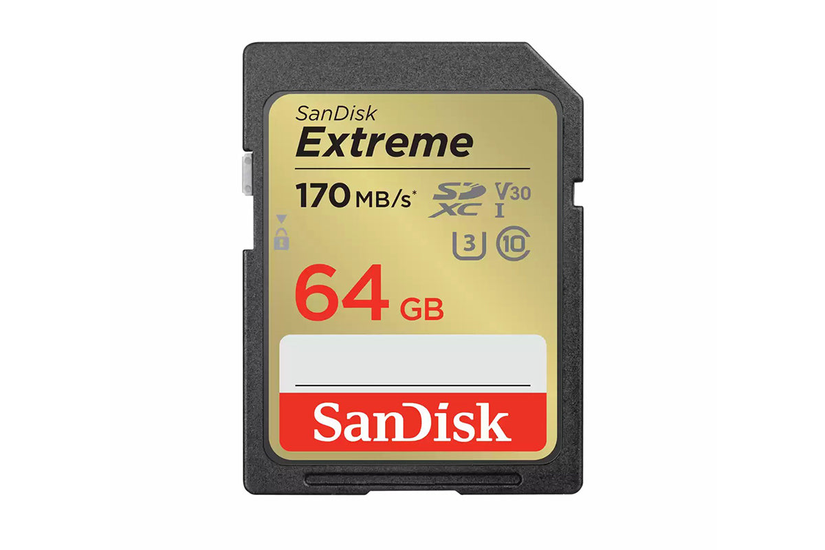 SanDisk Extreme SD UHS-I Memory Card | 64GB