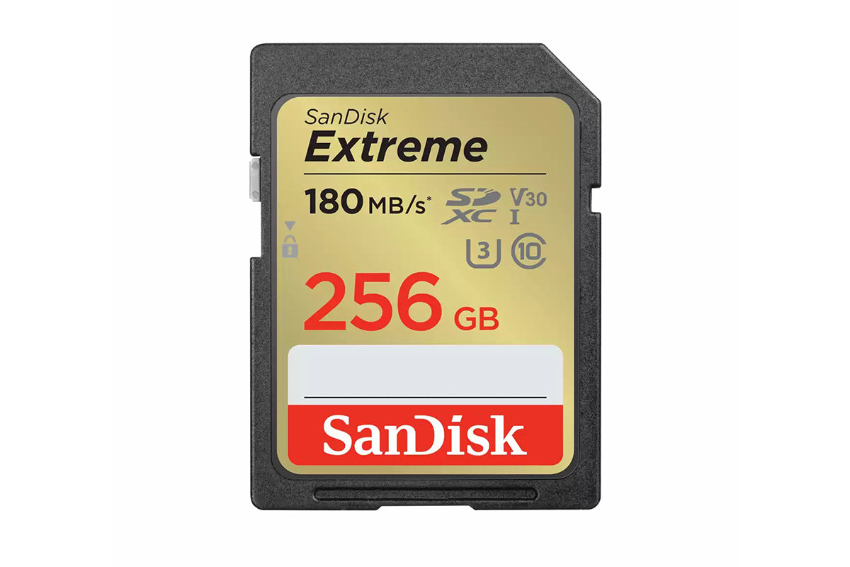SanDisk Extreme SD UHS-I Memory Card | 256GB