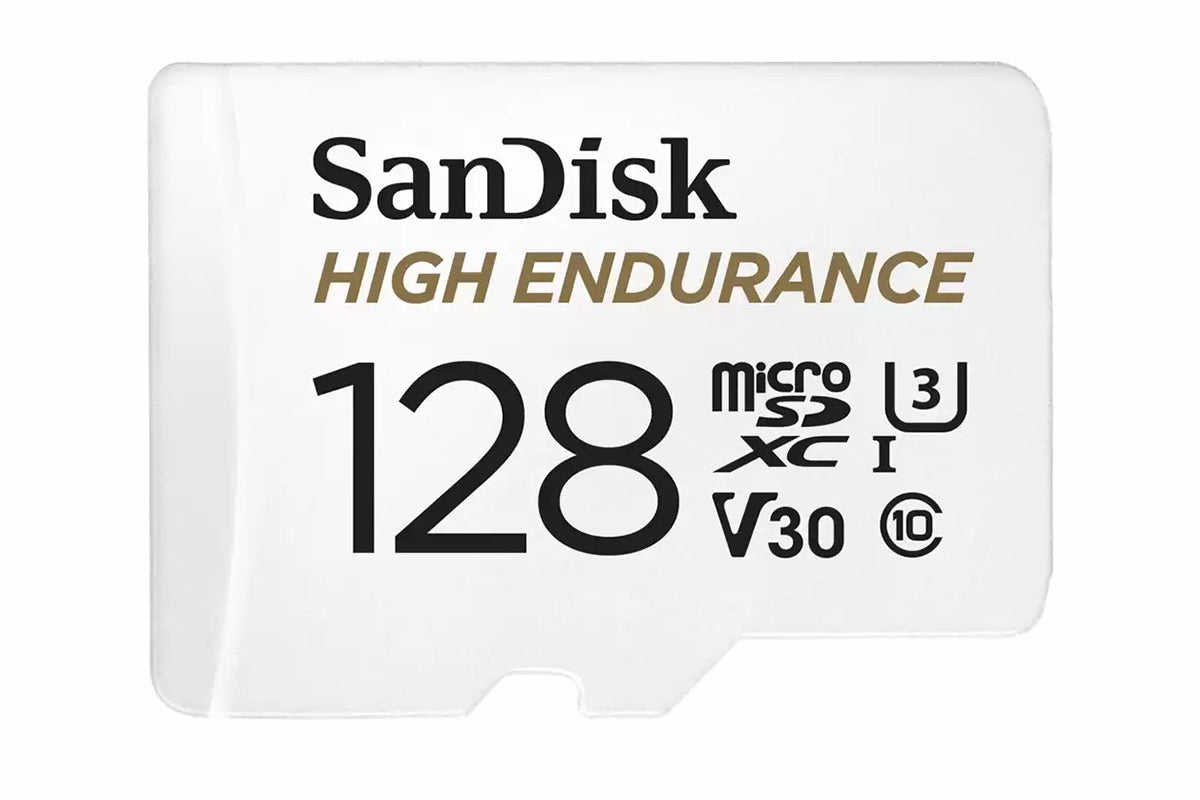 SanDisk High Endurance microSD Memory Card with Adapter | 128GB