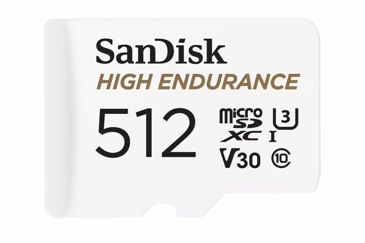 SanDisk High Endurance microSD Memory Card with Adapter | 512GB
