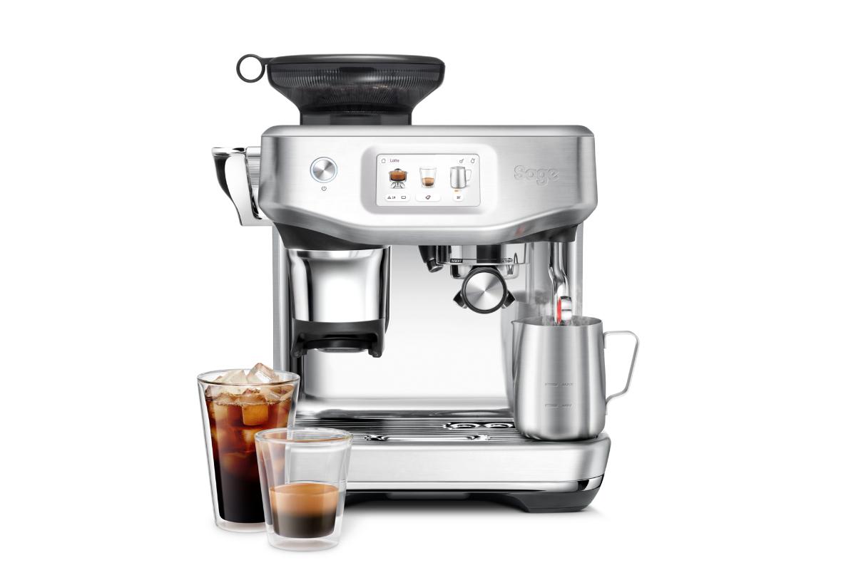 Sage Barista Touch Espresso Machines | SES882BSS4GUK1 | Brushed Stainless Steel