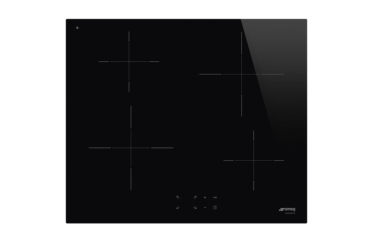 Smeg Universal 60cm 4 Zones Electric Induction Hob | SI2641D | Black