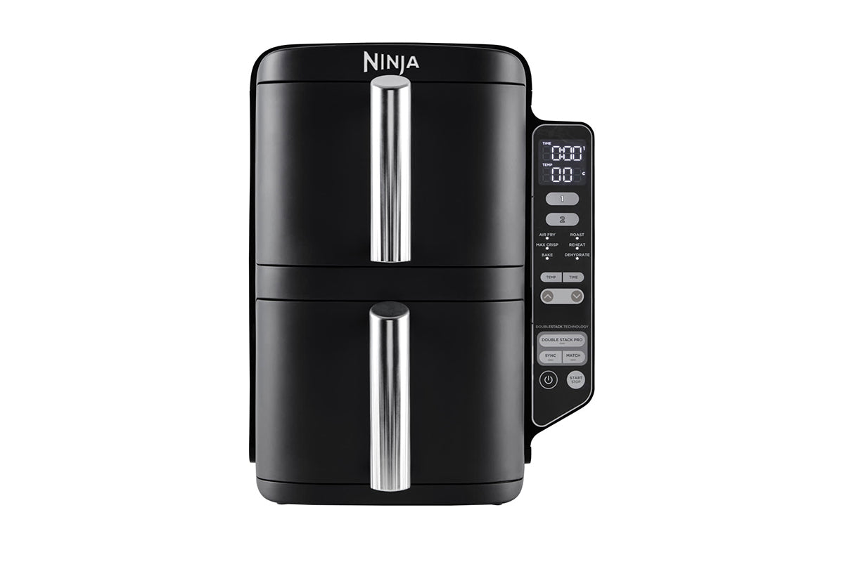 Ninja 7.6L Double Stack 2-Drawer Air Fryer | SL300UK | Black