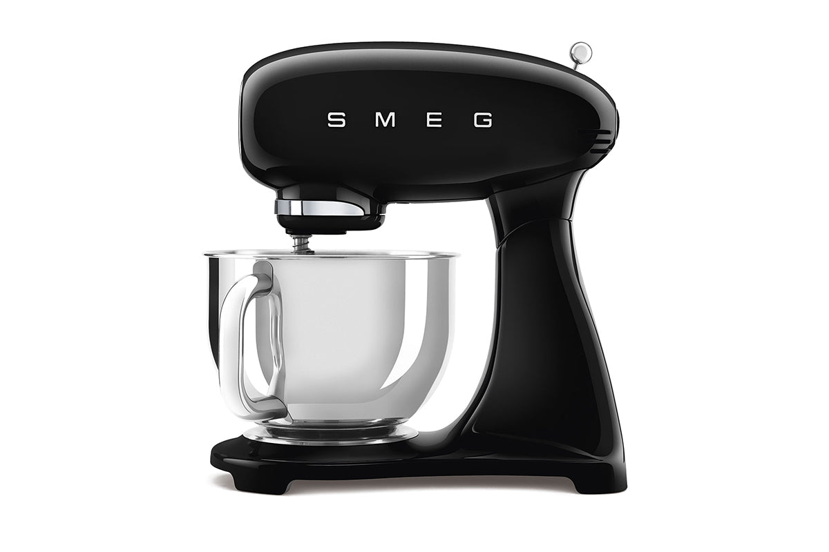 Smeg 50's Style 4.8 L Stand Mixer, Black | SMF05BLUK