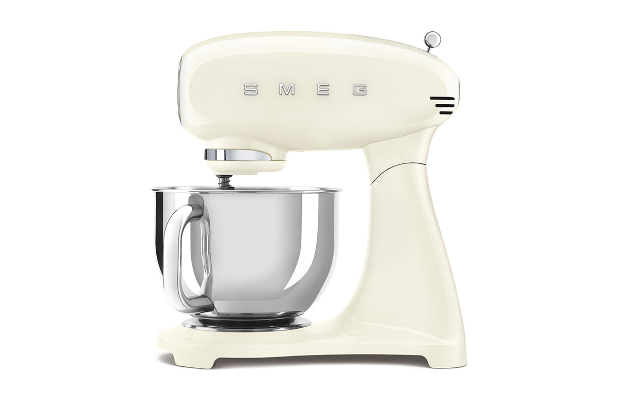 Smeg 50's Style 4.8 L Stand Mixer | Cream | SMF05CRUK