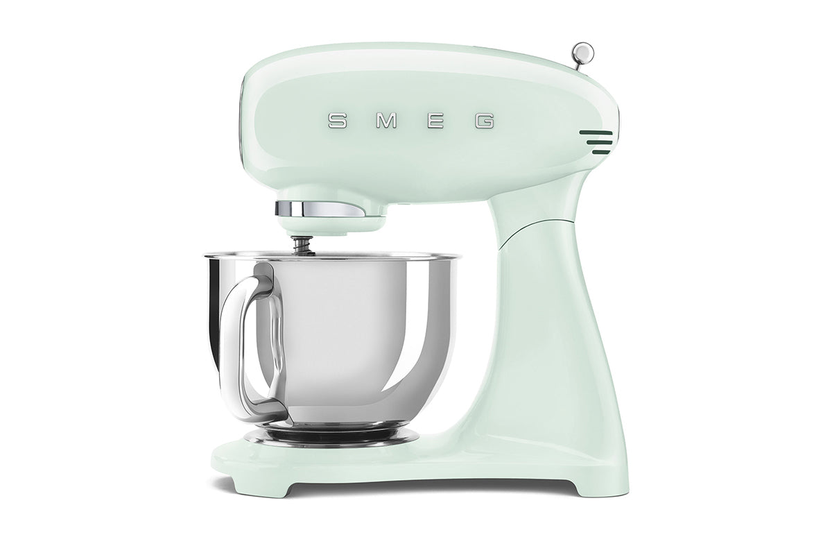 Smeg 50's Style 4.8 L Stand Mixer, Green | SMF05PGUK