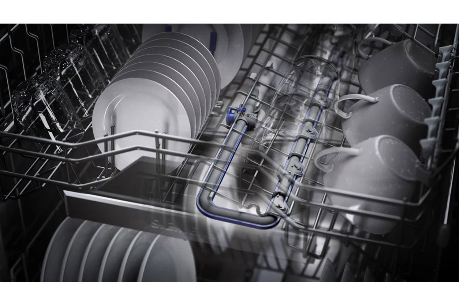 Siemens IQ500 Fully Integrated Built-In Dishwasher | 14 Place