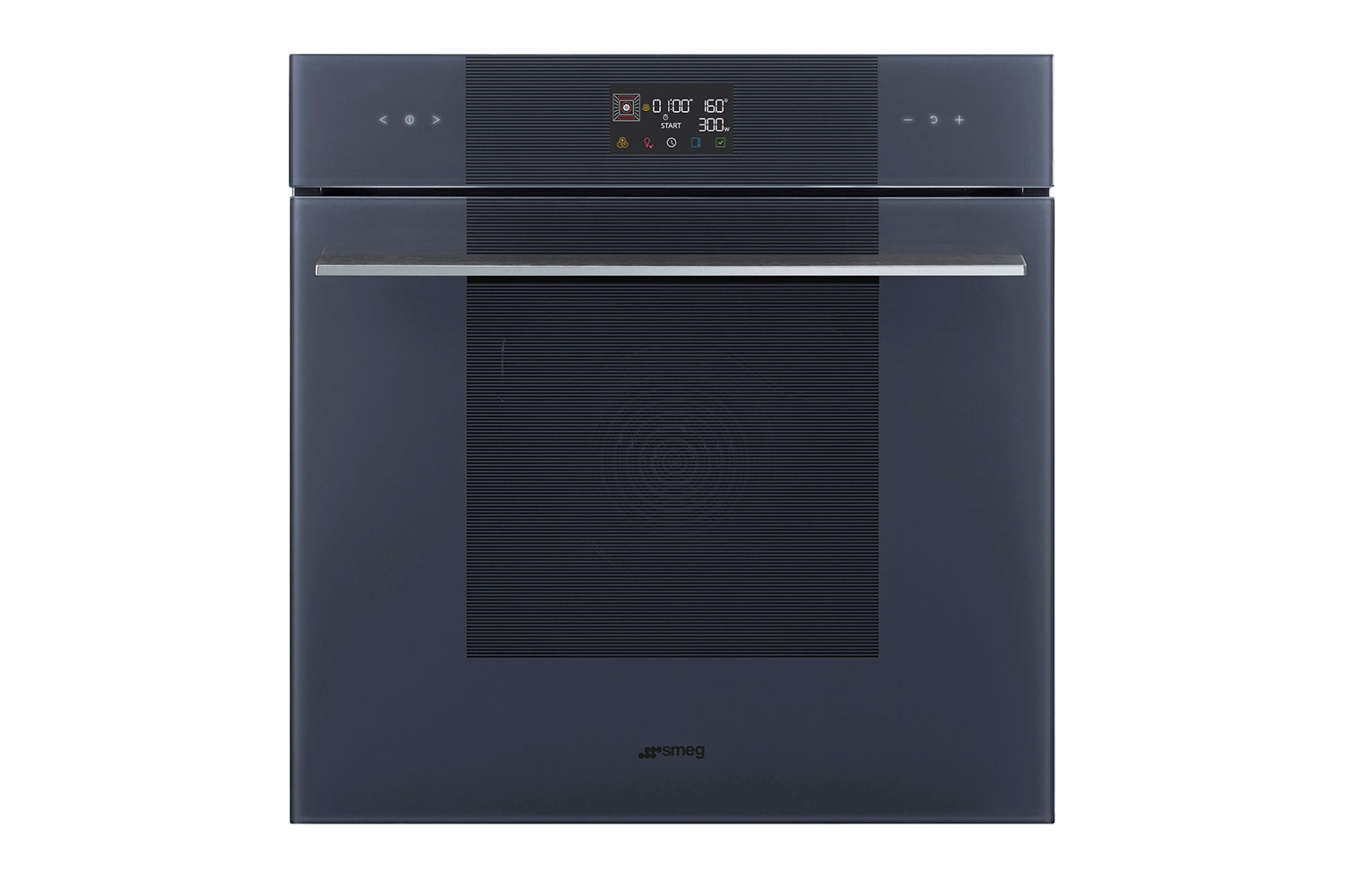 Smeg Linea Built-in Combination Microwave Oven | SO6102M2G | Neptune Grey