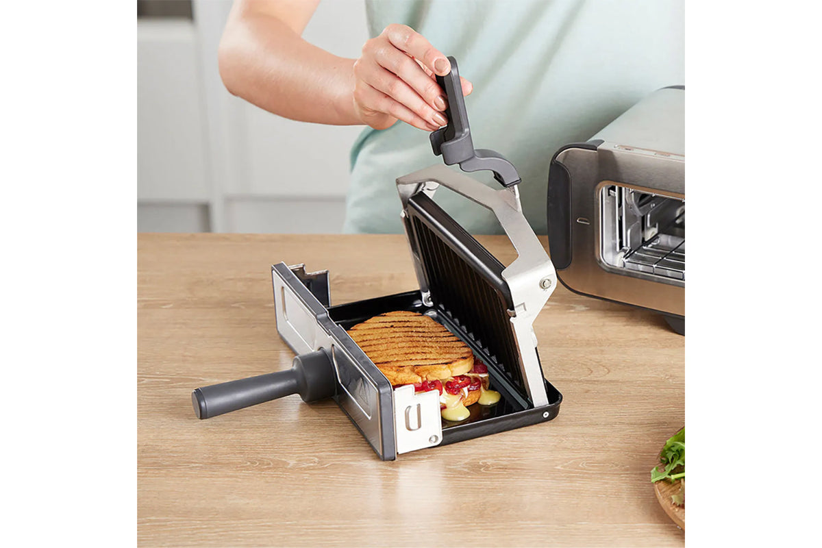 Ninja Foodi 3-in-1 Toaster Grill Panini ST202UK Stainless Steel