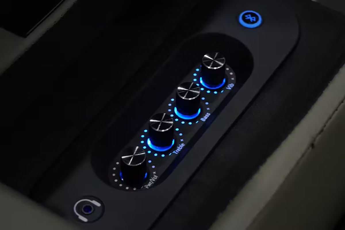 Stella Home Cinema Sofa | Power Recliner | Set of 3 | Gunmetal