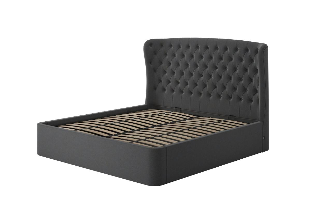 Tempur | Holcot Ottoman Bed Frame | Super King | 6ft | Slate