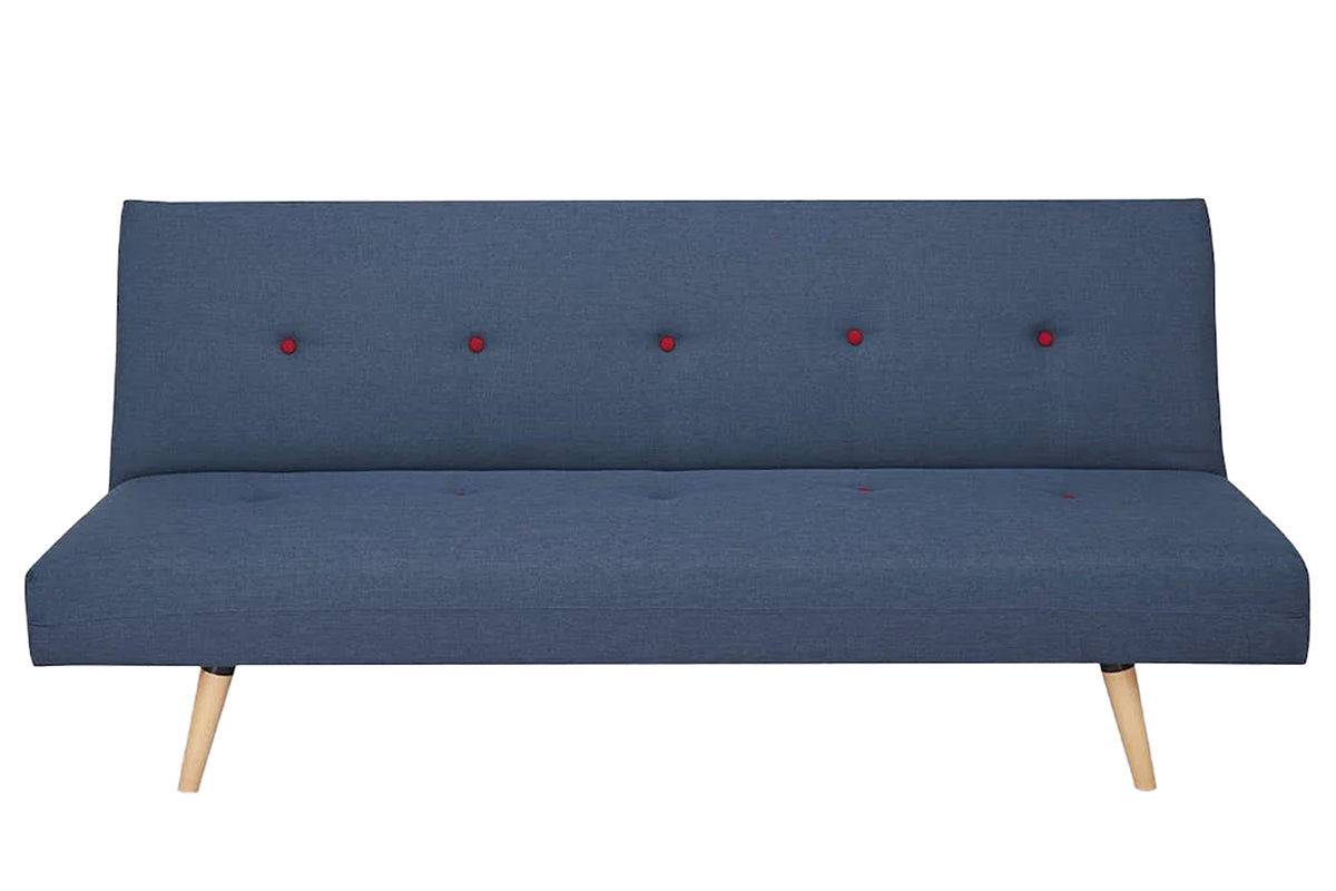 Charlton Click Clack Sofa Bed | Fabric | Blue