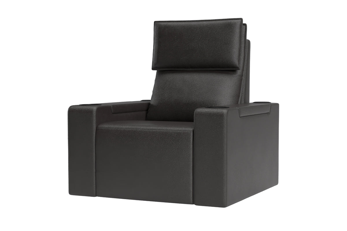 Stella Home Cinema Armchair | Power Recliner | Fabric | Gunmetal