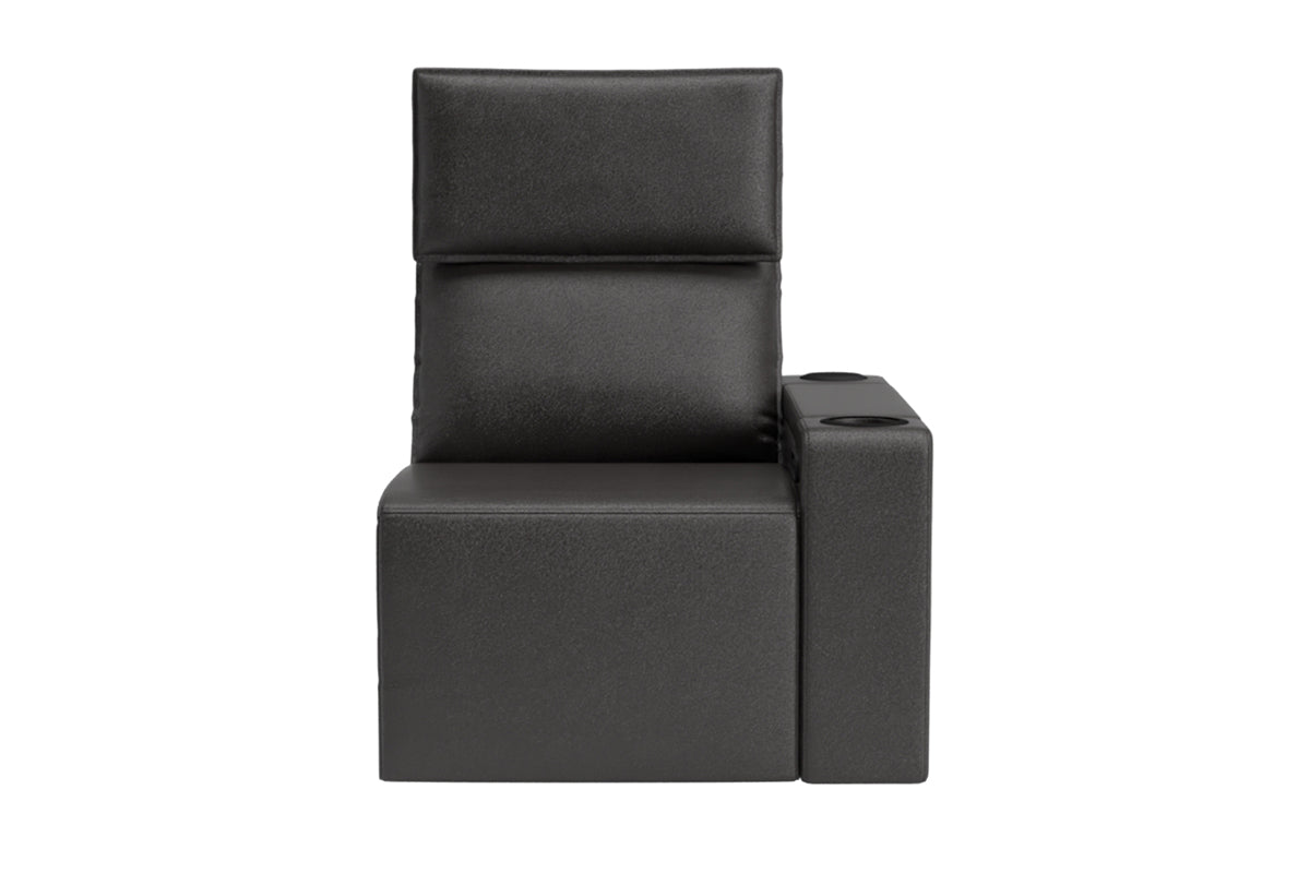 Stella Home Cinema Armchair | Modular | Power Recliner | Fabric | Gunmetal